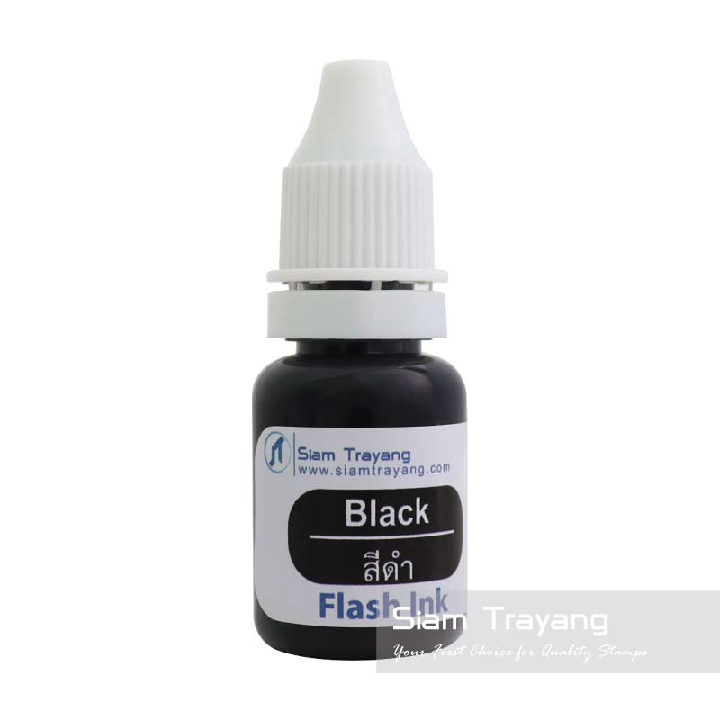 หมึกเติมตรายางหมึกในตัวแฟลชแสตมป์