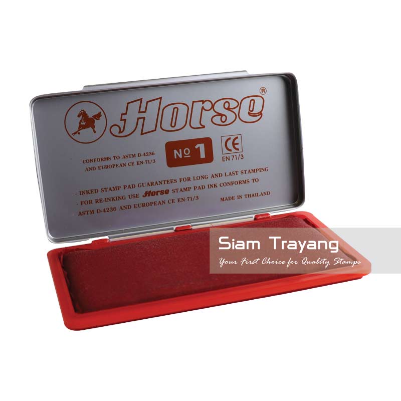 แป้นหมึก Horse รุ่น No.1