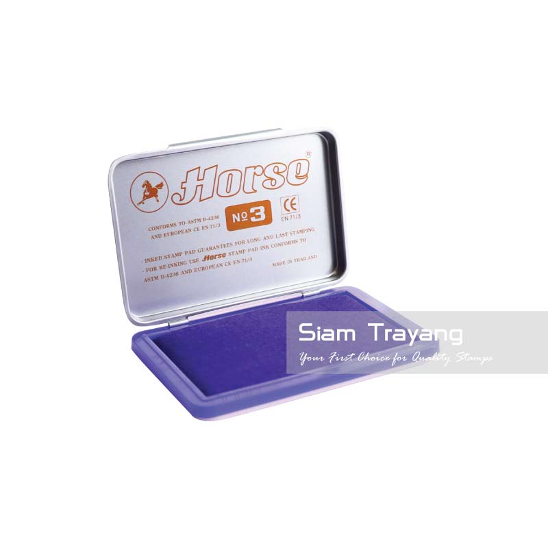 แป้นหมึก Horse รุ่น No.3