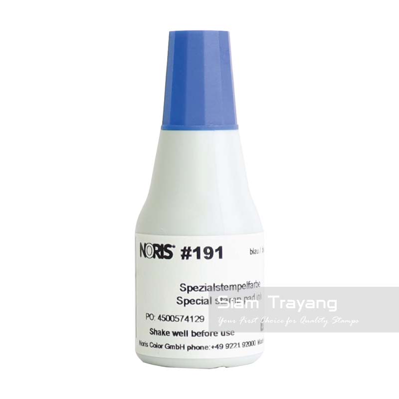 หมึกปั้มวัสดุผิวมัน Noris รุ่น 191