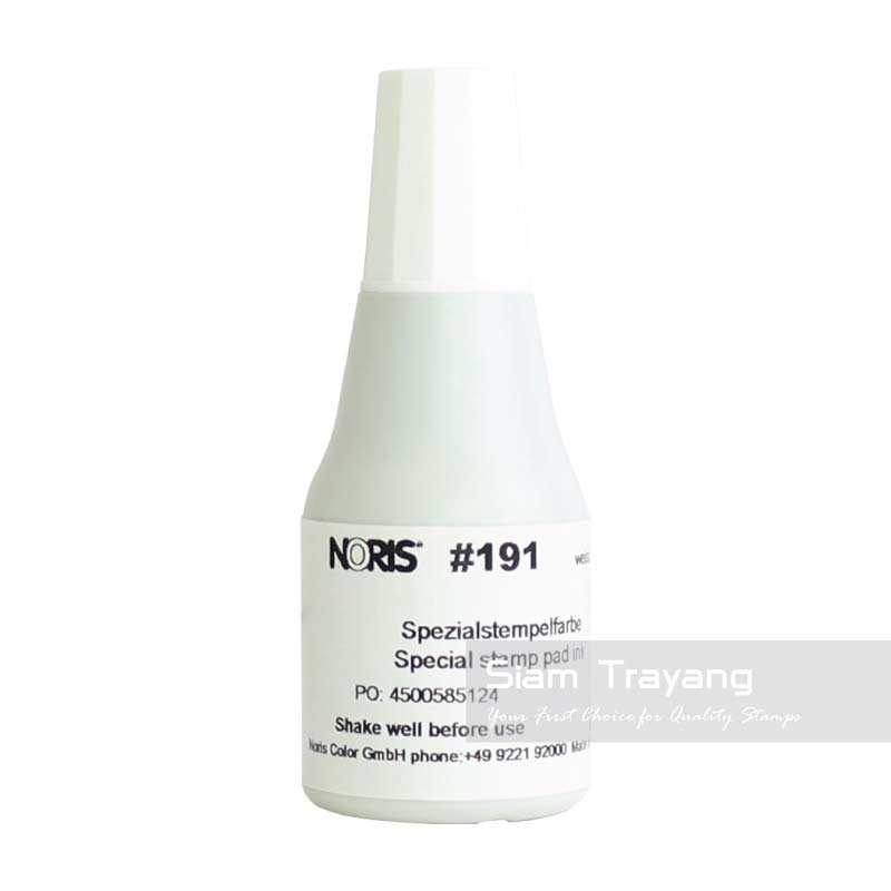 หมึกปั้มวัสดุผิวมัน Noris รุ่น 191