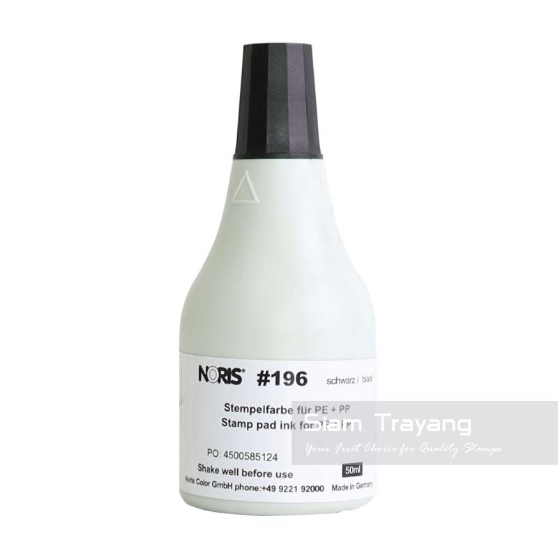 หมึกปั้มวัสดุผิวมัน แบรนด์ Noris รุ่น 196