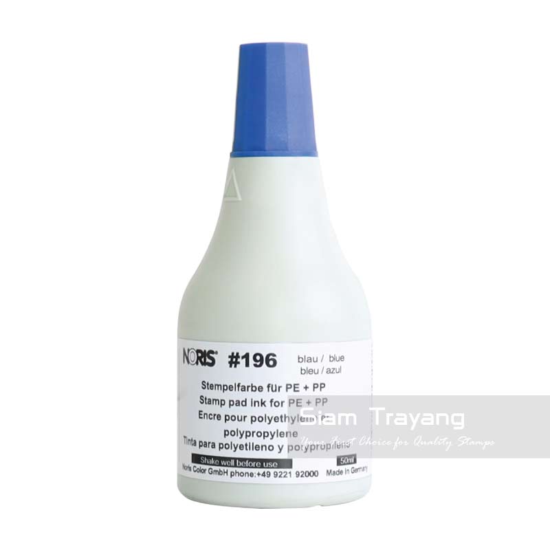 หมึกปั้มวัสดุผิวมัน แบรนด์ Noris รุ่น 196