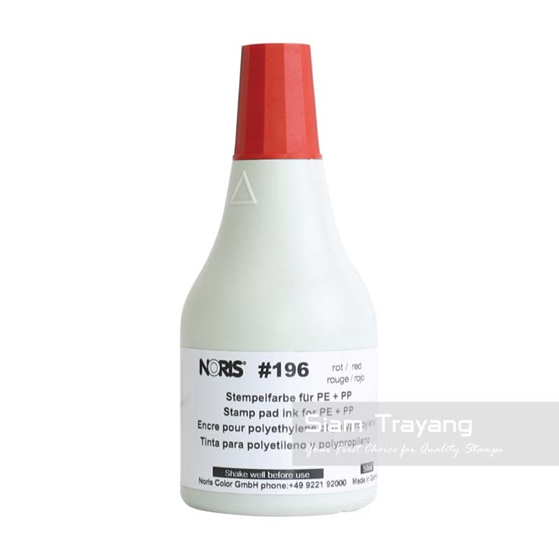 หมึกปั้มวัสดุผิวมัน แบรนด์ Noris รุ่น 196
