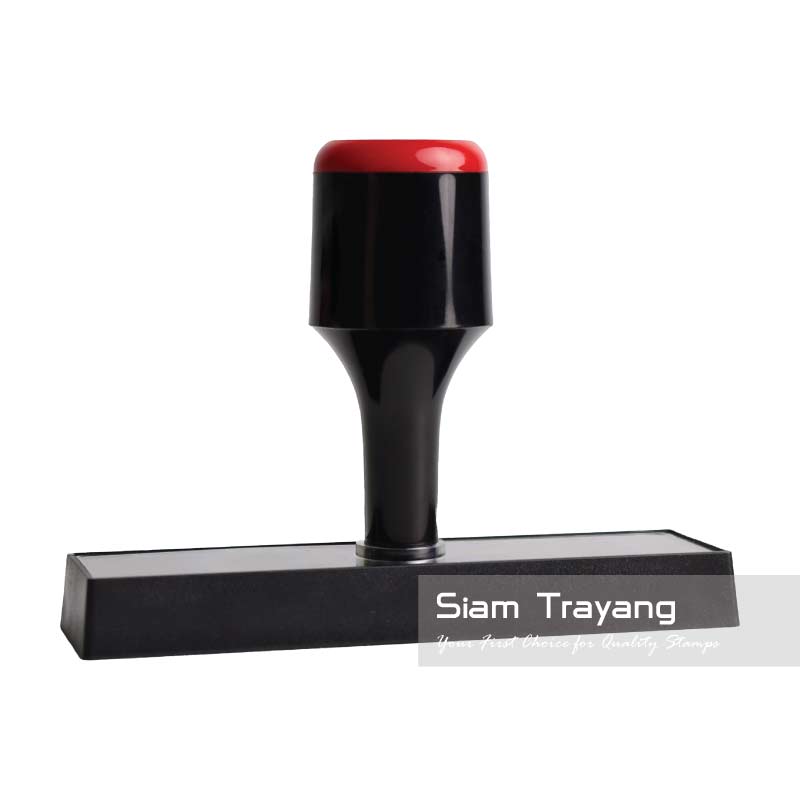 ตรายางด้ามพลาสติกแสดงข้อความ ขนาด 30105