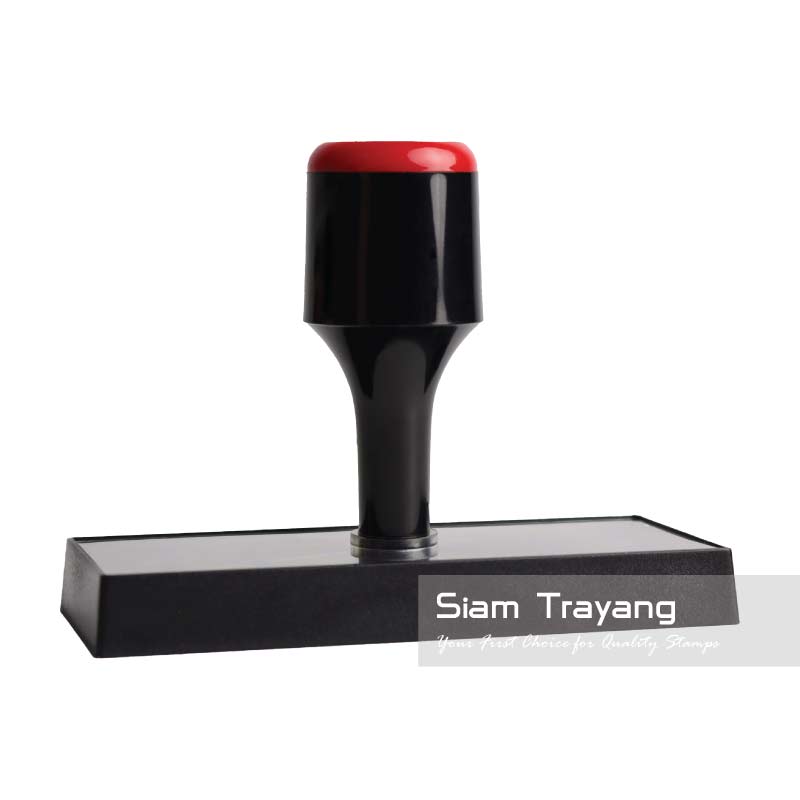 ตรายางด้ามพลาสติกแสดงข้อความ ขนาด 45105