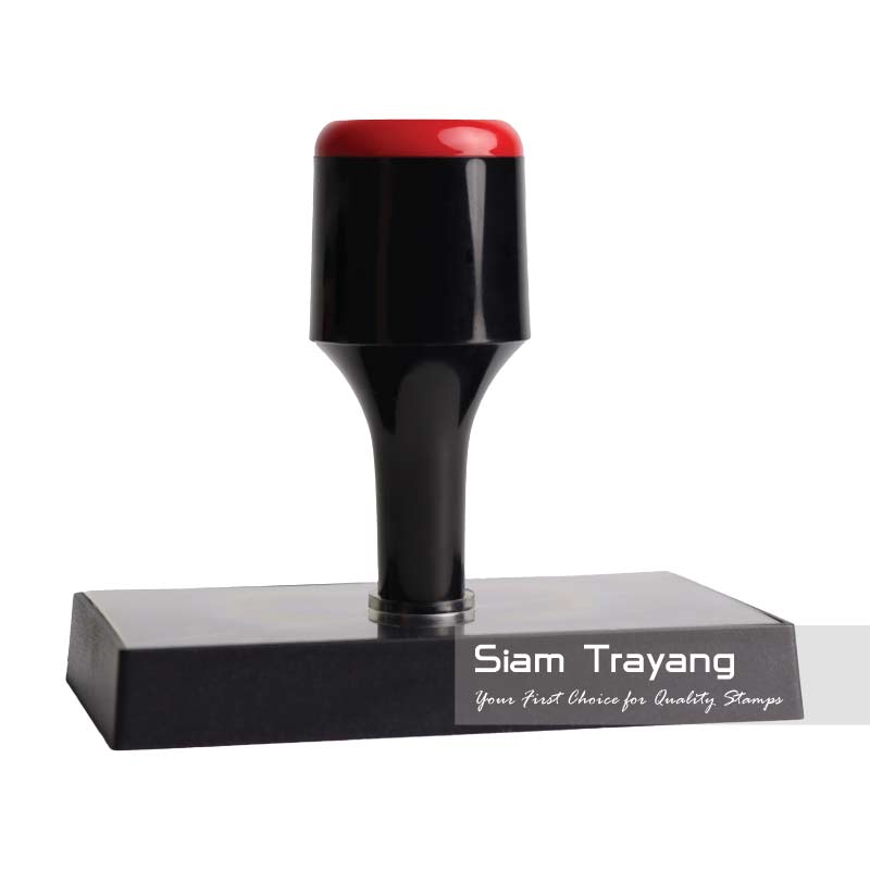 ตรายางด้ามพลาสติกแสดงข้อความ ขนาด 5590