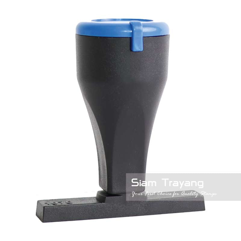 ตรายางด้ามพลาสติก ขนาด 1070