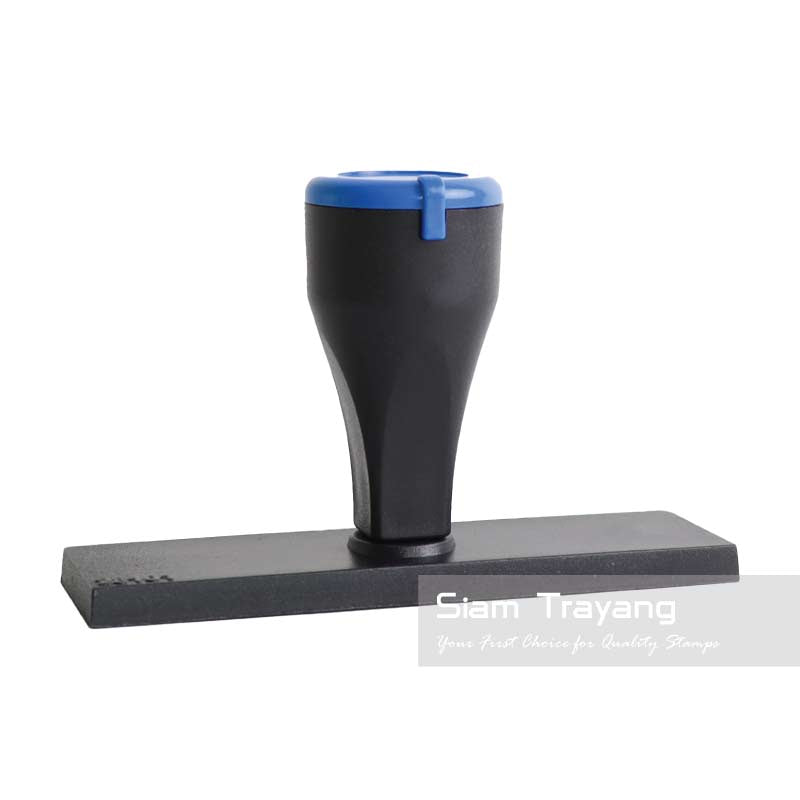 ตรายางด้ามพลาสติก ขนาด 28101